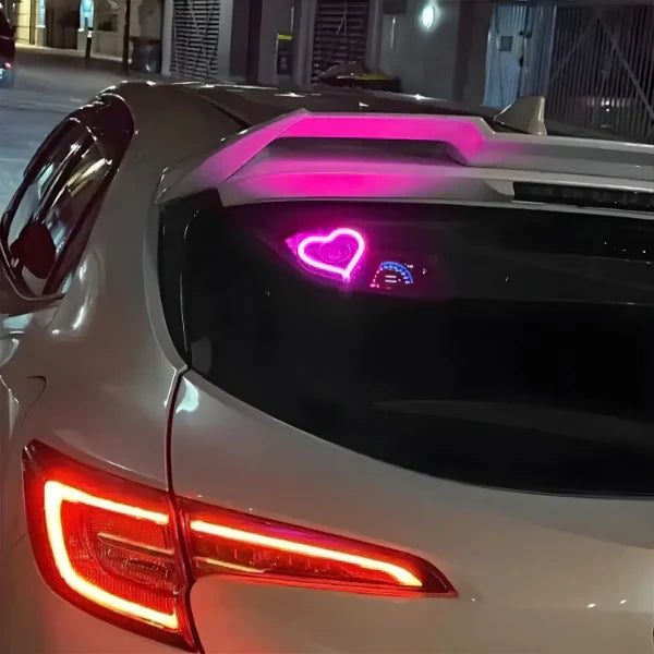 USB充電式ハートLEDライト